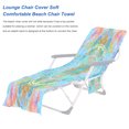 thumbnail image 4 of Lounge Chair Cover Soft Comfortable Beach Chair Towel, 4 of 7