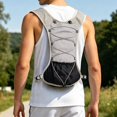 thumbnail image 6 of Uobin Functional Outdoor Running Backpack Lightweight Vest Style Design Breathable Mesh Reflective Details Secure Storage, 6 of 8