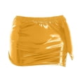 thumbnail image 4 of QHFBli Metallic Bodycon Mini Skirt - High Shine Silver Party Wear, Liquid Sexy Tight Pencil Skirt for Women, 4 of 4