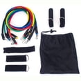 thumbnail image 5 of 11Pcs Exercise Resistance Band Set,Yoga Abs Hip Exercise Fitness Tube Workout Band,Portable Latex Tube Resistance Band,Door Anchor,Straps Carrying Case,Home Exercise Stretched Fitness, 5 of 8