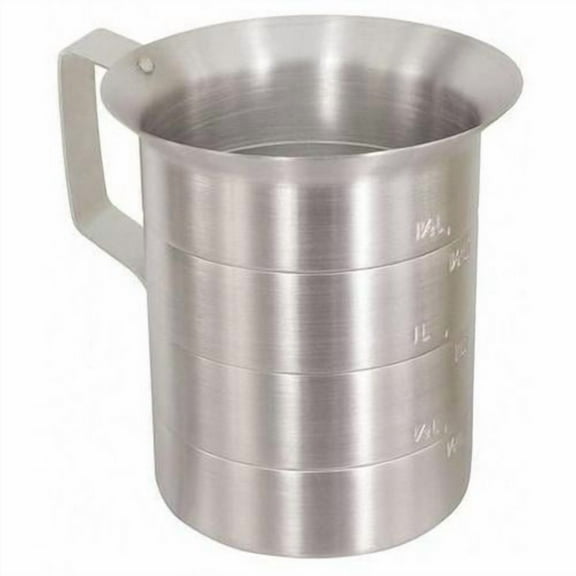 Crestware Measuring Cup, Aluminum, 4 qt. Liquid