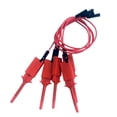 thumbnail image 2 of 5 piezas analizador lógico Cable sonda prueba gancho Clip línea hembra a hembra rojo Cola Analizador lógico Línea de gancho de prueba, 2 of 7