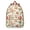 Floral Bloom and, variant on Zen Ethnic Mandala Travel Backpack for Women, Abstract Boho Style School Daypack with Vintage Sacred Harmony Design Pattern