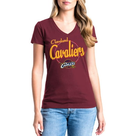 NBA Cleveland Cavaliers Kyrie Irving Women's Short Sleeve Player (Best Cleveland Cavaliers Players Of All Time)