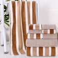 thumbnail image 4 of 8 Pcs Coral Fleece Towel Set, 2 Bath Towels, 2 Hand Towels, 4 Washcloths, Super Absorbent Quick Dry Soft Towels for Bathroom, Hotel & Spa Quality Towel Set for Family Daily Use, 4 of 9