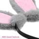 thumbnail image 4 of Diadema con orejas de conejo de peluche, adorable broche para el pelo con orejas de conejo de Pascua, recuerdo de fiesta de Pascua, 4 of 7