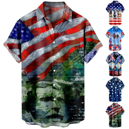 

Casual Lapel Beach Holiday Wear Fashion Shirt Men s Bowling Shirt