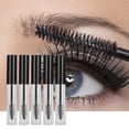 thumbnail image 2 of BIMZUC 5pcs Empty Eyelashes Growth Oil Tube Container Mascara Dispenser Bottle 3ml / 0.1 oz, Translucent Plastic Refillable Travel Bottles for DIY Cosmetics Makeup Samples, 2 of 9