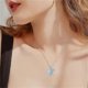 thumbnail image 5 of Collar de Plumas En Forma de Corazón Ganfancp 2022 para Mujeres 1X, 5 of 6