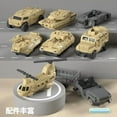 thumbnail image 6 of Military Airplane Toy for Kid - 2-in-1 Airplane Playset for Ages 5-7 3-6 Boy, Fighter Jet with 6 Truck Vehicle, 5 Helicopter, Army Men, Car Kit for 4 5 6 7 8 Years Old Child Birthday, 6 of 7