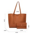 thumbnail image 5 of Bolso de mujer con borlas, bolso de madre, bolso de hombro de gran capacidad, estilo europeo y americano., 5 of 5