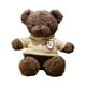 thumbnail image 3 of Lindo oso de peluche de peluche, decoración de sala de estar de 30 cm, regalos del día de Valentín para niños, adolescentes, niñas, niños y , Café, 3 of 8
