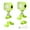 Green, variant on 2Pcs Multifunctional Shoe Lights Clip on Clog Headlamp Shoe Decoration
