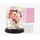 thumbnail image 1 of Flores Artificiales Rosa Eterna Con Oso Color Rosa, 1 of 4