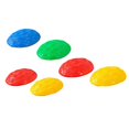 thumbnail image 3 of Escalones para niños, de equilibrio, desarrollo motor grueso antideslizante, piedra de cruce de río para fuerza, curiosidad al aire 6 uds., 3 of 9