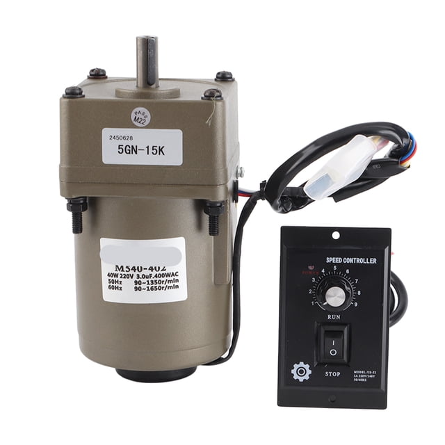 Motor De Desaceleración, Motor De Engranajes De CA Asíncrono, Motor Asíncrono Monofásico De 220 V Para El Hogar