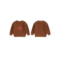 thumbnail image 2 of Toddler Baby Boy Girl Halloween Sweater 6 12 18 24 Months 2T 3T 4T Pumpkin Pattern Long Sleeve Round Neck Chunky Knitwear Pullover Tops, 2 of 9