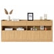 thumbnail image 4 of Mueble Credenza para Comedor con Cajones Nairobi, Bufetera Mueble Madera con 4 Puertas, Alacena De Almacenamiento Blanco Organizadores Estantería De 3 Niveles para Sala, 4 of 7
