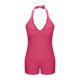 thumbnail image 3 of Mujeres Más Tamaño Manga Larga Tops Casual Color Sólido Blusa con Correa Ajustable de Espalda Y Bralette Incorporado, Poliéster Suave para el Uso Diario de Primavera, 3 of 8