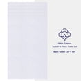 thumbnail image 4 of Juego de toallas de baño American Soft Linen Luxury, 4 piezas, color blanco, 4 of 9