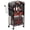 Black, variant on Large Power Tool Organizer Cart with Charging Station, Garage Floor Standing Rolling Drill and Tools Battery Storage Cart on Wheels, Heavy Duty Utility Rack Shelf with 8 Outlet Power Strip, Red