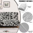 thumbnail image 6 of SCRAWLGOD Leopard Print Sofa Slipcover Without Armrest for Pets Anti Scratch Dustproof Sofa Cover Washable Furniture Protector Soft Couch Cover for 3 Cushion Couch, 6 of 9