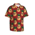 thumbnail image 2 of Hawaiian Shirt For Men, Cute Pineapple A Mens Button Down Short Sleeve Shirt, Summer Beach Shirts For Men, 2 of 2