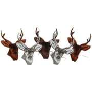 Eyelet Outlet Shape Brads 12/Pkg-Deer Heads