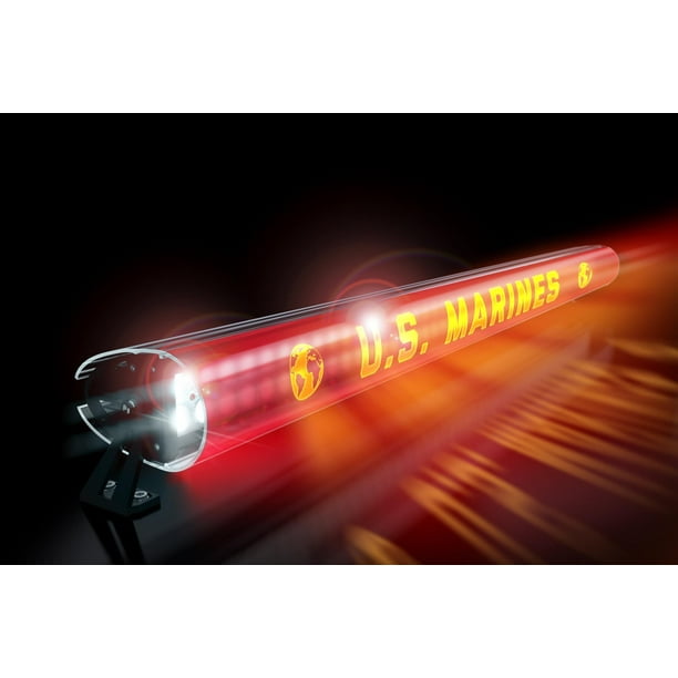 LED Light Bar Cover Insert 52 Inch Us Marines AeroX Industries