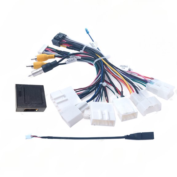 Applicable to 2020 Toyota RAV4/Rongfang/Senna/Highlander/Camry Android navigation power line protocol box