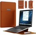 thumbnail image 1 of 13 Pouces Housse pour Ordinateur Portable, Mince Sacoche de Transport pour Ordinateur Portable avec Fonction de Support Compatible avec MacBook Microsoft Surface, 1 of 5