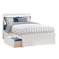 thumbnail image 3 of Mission Platform Bed with Matching Foot Board with 2 Urban Bed Drawers in, Multiple Colors and Sizes, 3 of 4