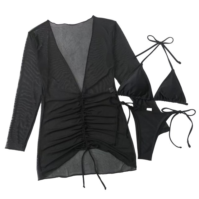 Ropa de playa para mujer, conjunto de bikini para mujer, traje de baño de playa, traje de baño de pieza, fiel a su promesa