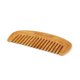 thumbnail image 1 of Peine de madera antiestático de dientes anchos para cabello rizado, cepillo compacto desenredante para todo tipo de cabello., 1 of 5