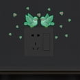 thumbnail image 6 of Glow in the Dark Valentine's Day Stickers for Window Door Wall, Multicolor Decal Set for Home Shop Decor, Removable Atmosphere Decoration, 6 of 6