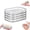 Four Layers, variant on Multi-layer Food Storage Box with Lid, Deli Meat Ham and Cheese Container for Fridge, Stackable Meal Prep Container Set for Refrigerator, Pantry & Deli