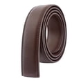 thumbnail image 1 of ziyahi Leather Men Belt No Buckle for DIY Craft Projects Automatic Ratchet Buckles, 1 of 9