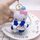 thumbnail image 1 of LLavero de coche de Hellokitty Sanrios para niñas, lindo gato de dibujos animados, Bola de felpa, decoración de bolsas, colgante, regalo de vacaciones personalizado, nuevo, 2023 Fivean unisex, 1 of 2