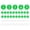 Green, variant on 25PCS Number Tags 1-25, Number Key Tags Aluminum Numbered Keychain Metal Round with Key Rings for Organizer Field Sales Hangers Clothes Labels ID, Red