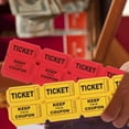 thumbnail image 4 of LOVEVER600 Pcs Billets de Tombola de Carnaval pour Festivals Double Rouleau Billets de Tombola Événements Rouleau de Billets pour Jeux Usage Universel, 4 of 8