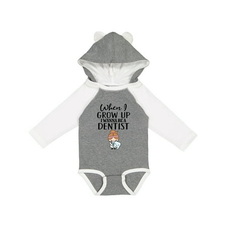 

Inktastic Future Dentist Baby Girl Gift Baby Girl Long Sleeve Bodysuit
