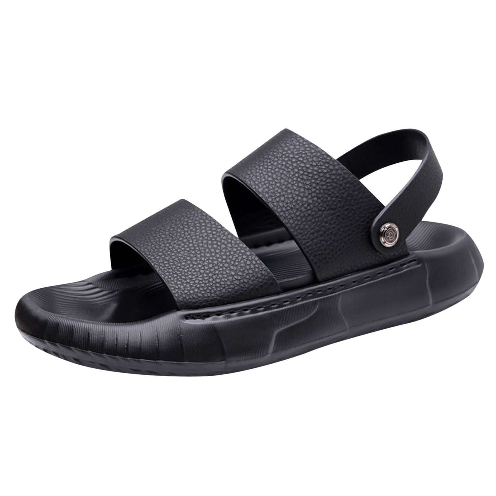 Zpanxa Sandals Men Summer Men's Sandals Men's Trendy Leather Beach