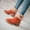 Orange, variant on Bnwani Womens Boots,Winter Boots,Non-slip,Warm,Block,Round Toe,Black,40(US:7.5)
