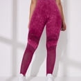 thumbnail image 5 of Soyumi Cellulite 3D Leggings Womens, Butt Lifting Resistance Compression Leggings Tummy Control High Waisted Shapewear Tights Stretchy Gym Workout Yoga Pants Going Out Trousers Hot Pink, 5 of 5