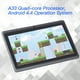 thumbnail image 2 of Tableta Android de 7 pulgadas con procesador de cuatro núcleos, versión WiFi, máquina de entretenimiento con cámara dual, regalo para niños, estudiantes y adultos, 2 of 9