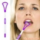 thumbnail image 2 of Limpiador de lengua, raspador de lengua inoxidable, herramienta de cuidado bucal, 2 of 2
