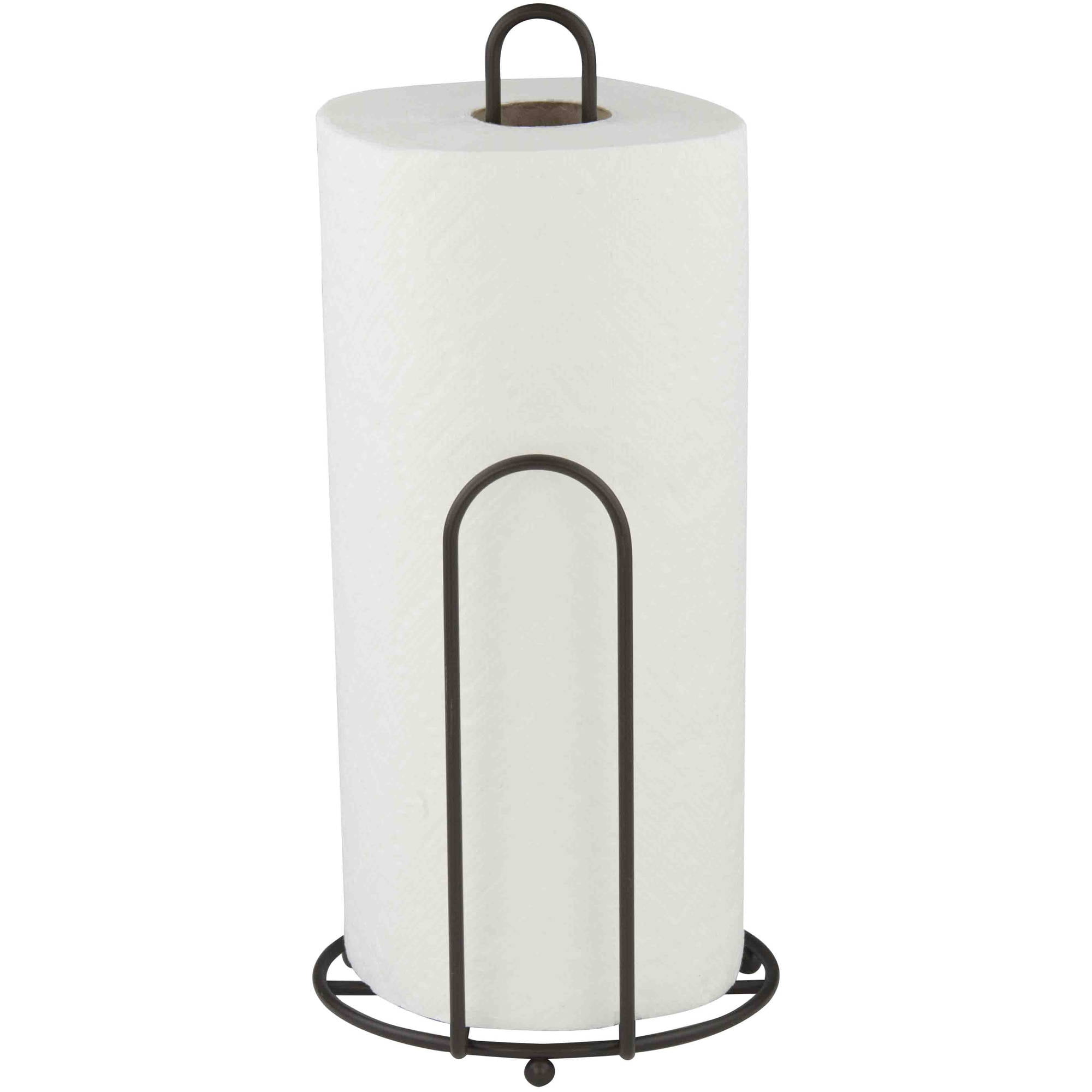 Home Basics Paper Towel Holder, Bronze