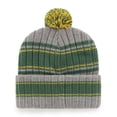 thumbnail image 2 of Men's '47  Graphite Green Bay Packers Rexford Cuffed Knit Hat with Pom, 2 of 2