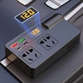 thumbnail image 3 of Bgsha Car Inverter USB 200W Detection DC 12V/24V to AC 220V Converter, 3 of 10