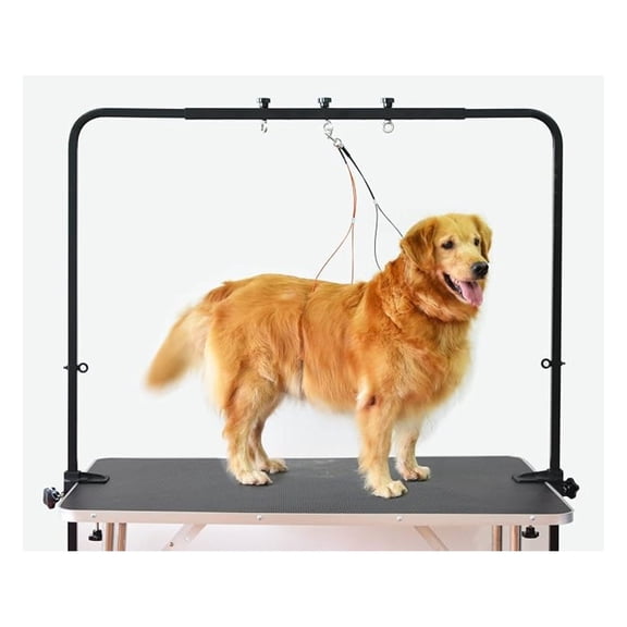 Overhead pet Grooming arm/Bars with Clamps Ideal for Dog Bathing & Grooming